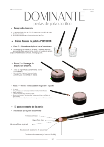 Folleto de tres Acrílicos Acrílico (1)